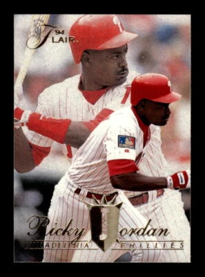 1994 Flair Ricky Jordan #414 - Image 1 of 2