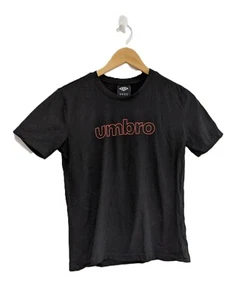 Vintage Umbro schwarzes kurzärmliges T-Shirt für Herren Größe Small - Bild 1 von 4