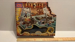 Mega Bloks Pyrates Shark Escape #3692 Neu Set Open Box LESEN Selten - Bild 1 von 17