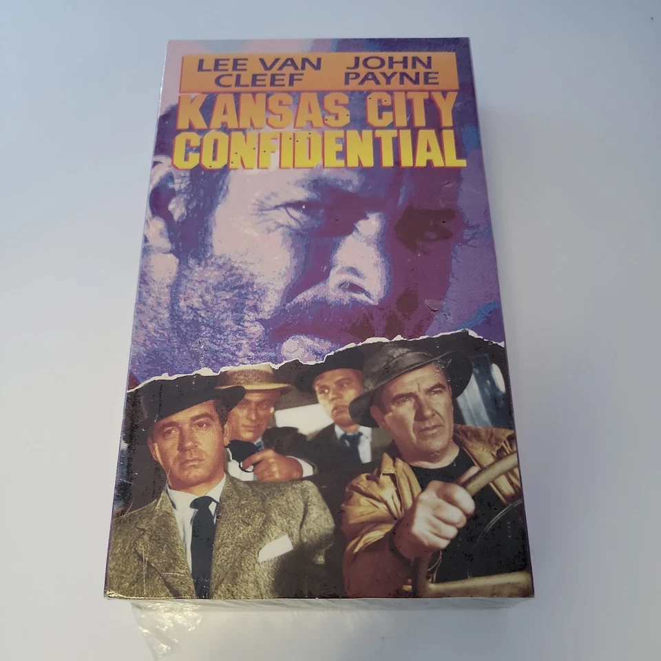 Kansas City Confidential VHS Lee Van Cleef - Unopened And Sealed!  - Image 1 of 4