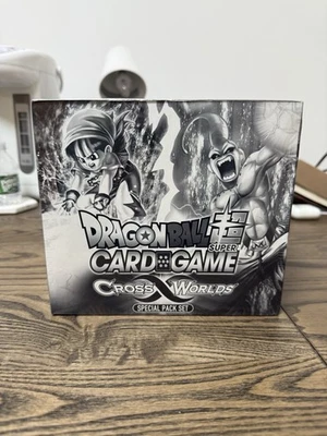 Dragon Ball Super Juego de Cartas Cross Worlds (Serie 3) Paquete Especial Set Caja Sellada Foto 1 de 4