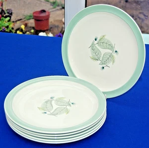 Wedgwood Woodbury Set 6 Salad, Dessert Plates 9.25" - Picture 1 of 4