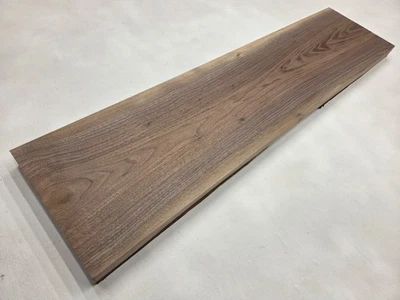 Losa de tabla seca al horno de madera de nogal borde vivo híbrido impresionante 42" Foto 1 de 4