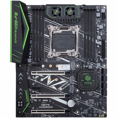 Placa Base ATX X99 LGA 2011 V3 8 X Ranuras RAM DDR4 ECC XEON + 2 X NVME + WIFI - Imagen 1 de 4