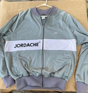 Jordache 68331 Zip Jacket Gray white XL - Picture 1 of 8