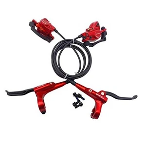 Mountain Bike Hydraulic Disc Brake Set, Front & Rear Disc Brake Kit Fit - Picture 1 of 7