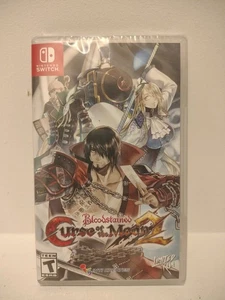 Bloodstained Curse Of The Moon 2 LRG Best Buy cover Nintendo Switch nuovo sigillato - Foto 1 di 4