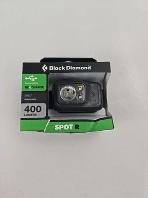 Lampada frontale ricaricabile BLACK DIAMOND "Spot R" bordeaux 400 lumen - Immagine 1 di 3