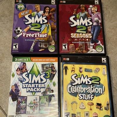 The Sims 2 & The Sims 3 Starter Pack For PC  CD-ROM Games - Image 1 of 4