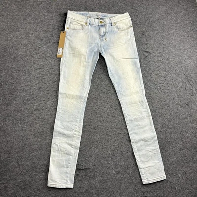 Ksubi Skinny Pins Jeans Womens 27 Light Wash Wamp Wamp Stretch Denim W132A02WAM - Image 1 of 4