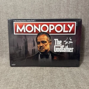 New! MONOPOLY the Godfather 50th Anniversary Board Game by Hasbro / USAopoly - Picture 1 of 6