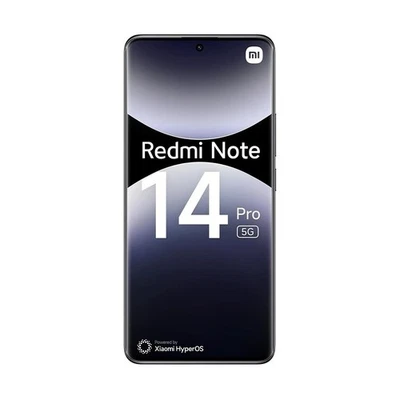 Xiaomi Redmi Note 14 PRO 5G 256GB 8GB RAM Midnight Black Garanzia Europa - Immagine 1 di 4