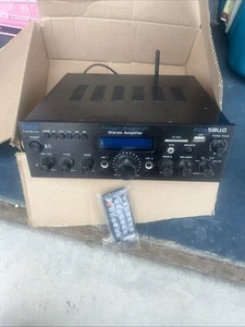 Pyle kompaktes Bluetooth Stereo Receiver System 200 W FM Radio, 2 Eingänge 4 Ausgänge - Bild 1 von 1
