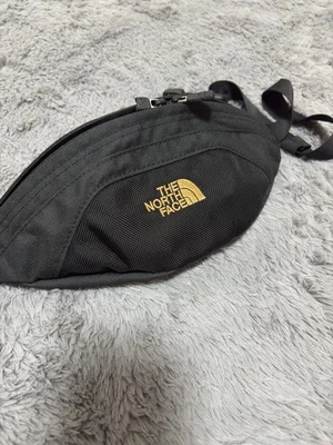 Bolsa de cintura The North Face para hombre muy buena condición bordada dorada edición limitada profesional al aire libre Foto 1 de 4