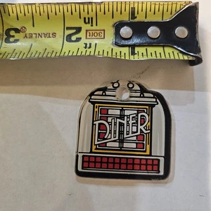 WILLIAMS DINER PINBALL PROMO PLASTIC NOS   - Picture 1 of 1