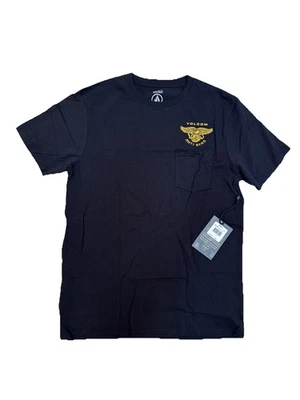 Volcom Antihero Pocket Tee Short Sleeve Black Small A0131606 - Image 1 of 4
