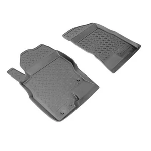 Gummi Fussmatten vorne 2er SET passend für NISSAN Navara D40 2005-2015 NEU - Bild 1 von 1