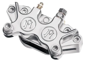 Performance Machine Brake Caliper 125 x 4R 84-06 Harley - Polished - 0052-2400-P - Picture 1 of 4