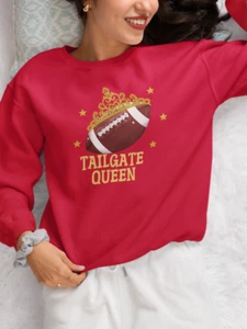 Tailgate Queen 50/50 Medium Fabric Blend Sweatshirt - Picture 1 of 22
