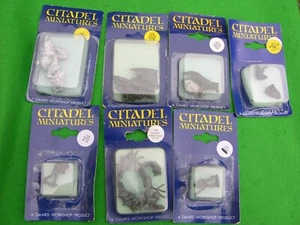 VINTAGE CITADEL BLISTER PACKS MULTI-LISTING - Picture 1 of 4