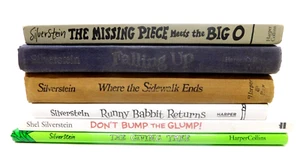 Book Shel Silverstein Lot of 6 Giving Tree Runny Babbit Returns Falling Up Big O - Picture 1 of 13