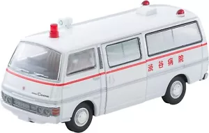 Tomica Limited Vintage 1/64 Nissan Caravan Shibuya Hospital Ambulance Car Model - Picture 1 of 9