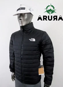 Mens The North Face Minoqua Flare 550-Down Packable Light Puffer Jacket - Black - Picture 1 of 23