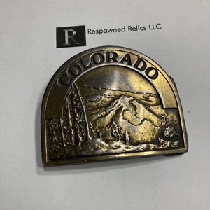 Vintage Colorado Gürtelschnalle kostenloser Versand - Bild 1 von 3