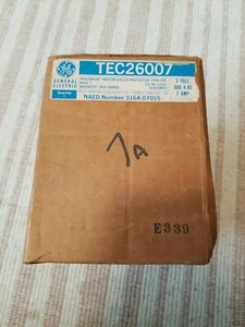 Interruttore automatico GE TEC 2 poli 7 amp 600v TEC26007 NUOVO - Foto 1 di 3