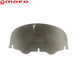 10 Inch Smoke Wave Windshield For Harley Touring Electra Ultra Classic 1996-2013 - Picture 1 of 6