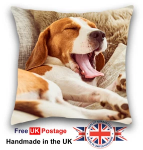 Personalised Pet Cushion Photo Picture Pillow Pillowcase Pet Pillow With Filling - Picture 1 of 6