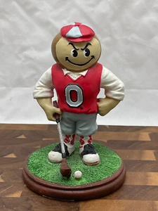 Ohio State Buckeyes Brutus Golf Maskottchen Talegaters Freizeit Statue Figur 6 Zoll - Bild 1 von 6