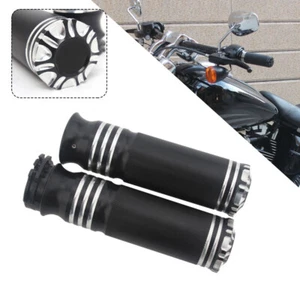 1" 25mm Handlebar Hand Grips For Harley Touring XL Dyna Softail VRSC 1996-2023 - Imagen 1 de 19