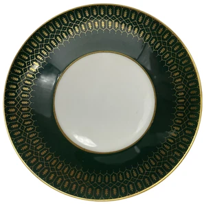 Coalport Chateau Green Saucer for Teacup - Picture 1 of 2