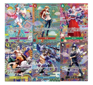 One Piece OP-05 Special Card Complete set Nami Uta Kaido Yamato Lucci Enel - Picture 1 of 7