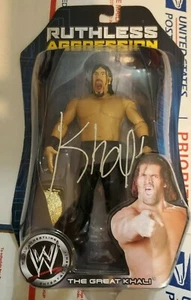 WWE RUTHLESS AGGRESSION Series 24 THE GREAT KHALI Autographed Signed - Picture 1 of 4