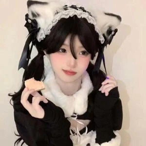 Kawaii Lolita Spitze Stirnband Maskerade Kopfstück Für Frauen Mädchen - Picture 1 of 10