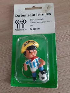 World Cup 1978 Argentina-Mascot Gauchito-Keyring - Picture 1 of 1