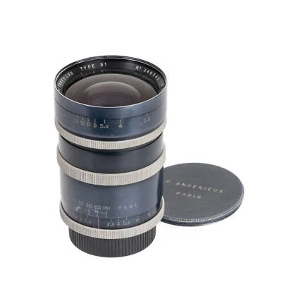 P.Angenieux Paris 35mm f/2.5 Retrofocus Type R1 Lens Leica L39 Mount w/Caps - Image 1 of 4