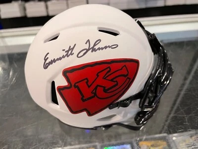 MINI CASCO LUNAR FIRMADO POR EMMITT THOMAS KANSAS CITY CHIEFS JSA Foto 1 de 2