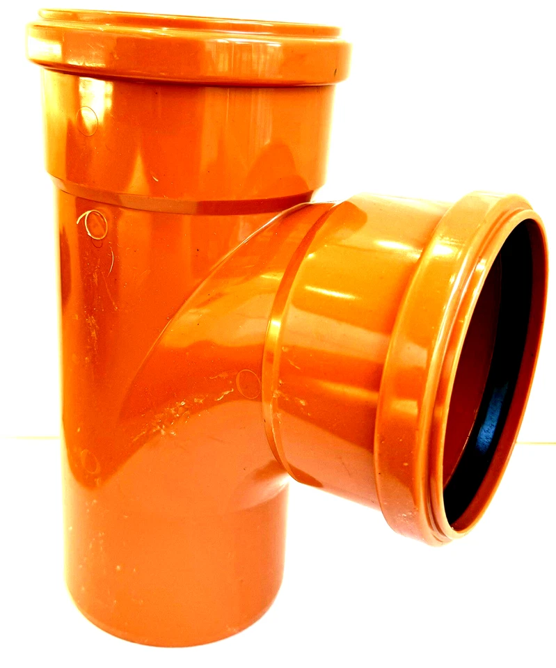 Underground Drainage Fitting 87.5 Deg 110mm Double socket Branch - Image 1 of 1