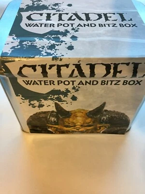 SPACE WOLVES WATER POT and BITZ BOX - Space Wolf - THE FANG - 40k Citadel - Image 1 of 3