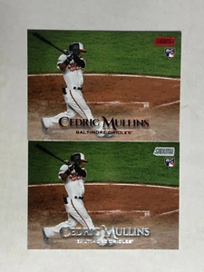 CEDRIC MULLINS LOT OF 2 2019 Topps Stadium Club RED FOIL SP RC + BASE RC #14! - Bild 1 von 3