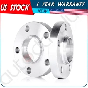 2Pcs 5Lugs 5x112 12x1.5 20mm Hubcentric Wheel Spacers Adapter For Mercedes Benz - Picture 1 of 6