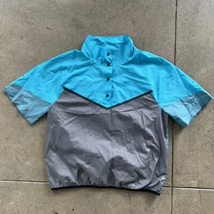 NIKE NIKELAB X KIM JONES WOMEN'S PACKABLE WINDRUNNER TOP SHIRT 837939 407 $185 S - Picture 1 of 7