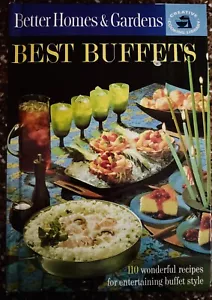 Vintage Better Homes & Gardens Best Buffets Hardcover Book 110 Recipes USA - Picture 1 of 11