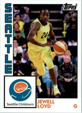 2020 Topps Seattle Children's Heroes #SCH7 Jewell Loyd - NM-MT