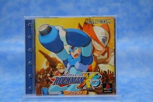 ROCKMAN X5 Megaman PS1 Playstation 1 Japan Action Adventure Game/Japan Limited - Picture 1 of 8