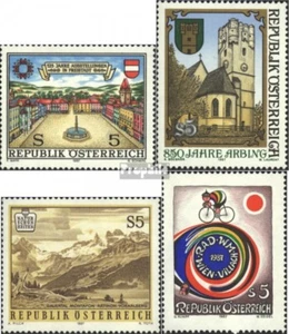 Austria 1893,1895,1896,1897 fine used / cancelled 1987 Freistadt, Arbing, Nature - Picture 1 of 1