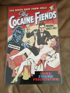 Movie Lobby Card COCAINE FIENDS “SIN DEGRADATION" 1935 EXPLOITATION Noir Repro. - Picture 1 of 5